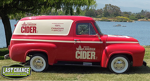 Molson Apple Cider Van